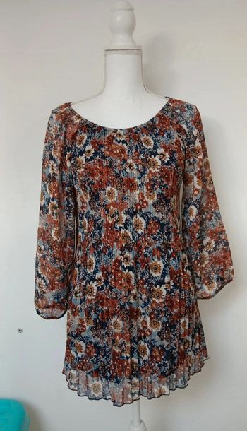 Blouse fleurie