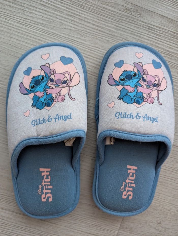 Chaussons stitch et angel