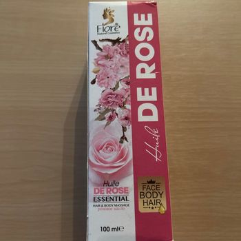 1 huile de rose neuve