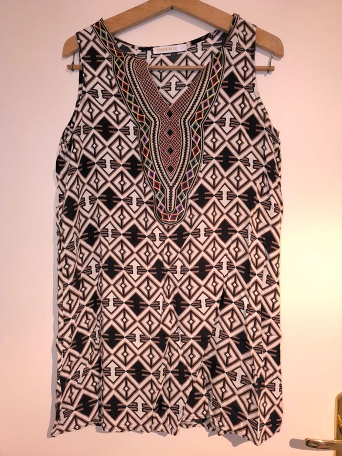 Blouse sans manche femme T/L-XL