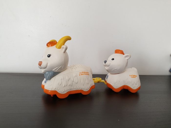 Tut tut animo duo "Babette la biquette à devinettes + Riri son bébé cabri" VTech - photo numéro 4
