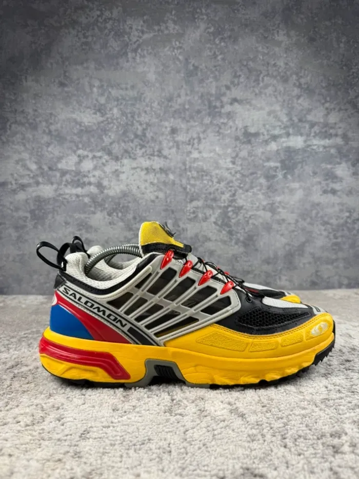 Salomon ACS Pro - Black Lemon High Risk Red - Black & Yellow & Red - photo numéro 3