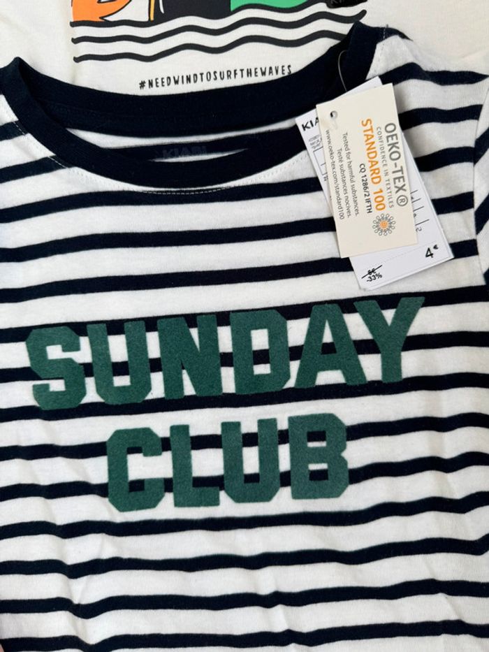 Lot tee-shirts neufs - photo numéro 3