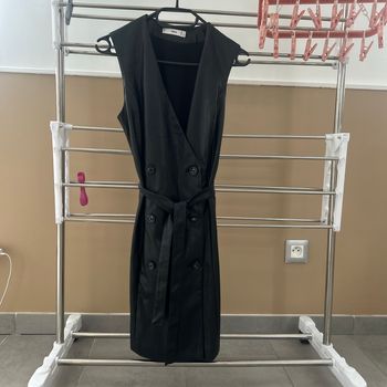 Robe simili cuir Mango taille XS