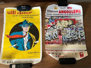 2 affiches BD Angoulême 