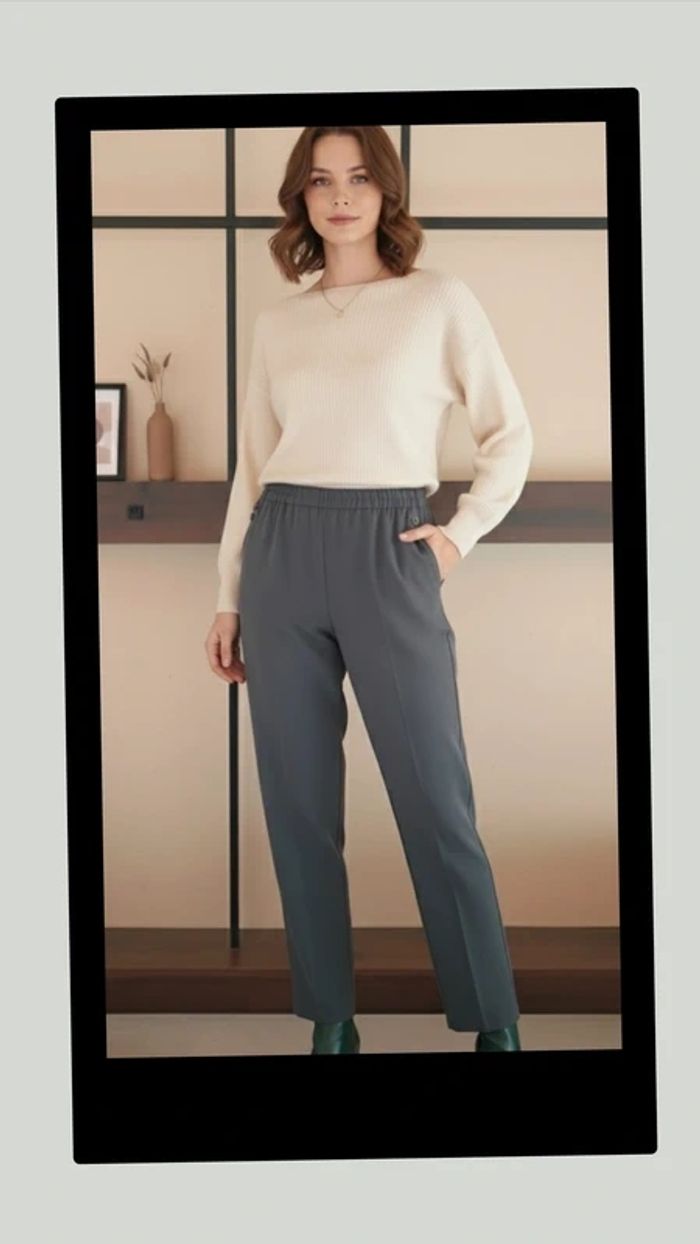 Pantalon tailleur T-L - photo numéro 2