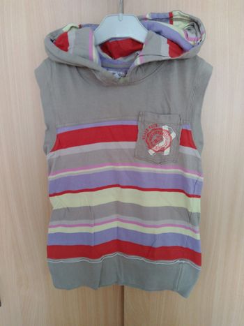 Sweat léger sans manche à capuche Orchestra taille 10 ans