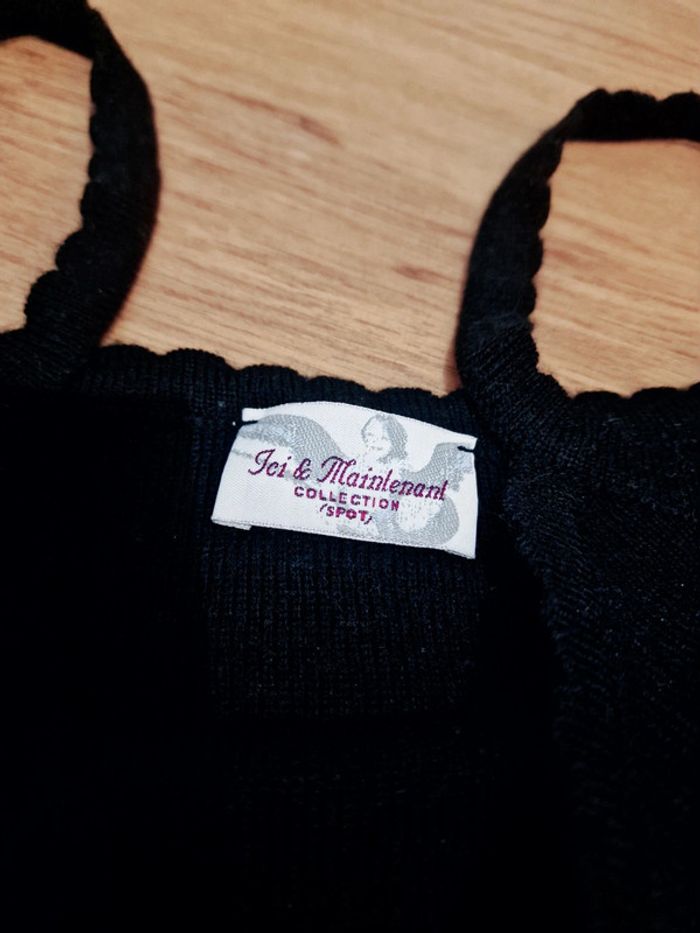 Débardeur côtelé matière pull - photo numéro 4