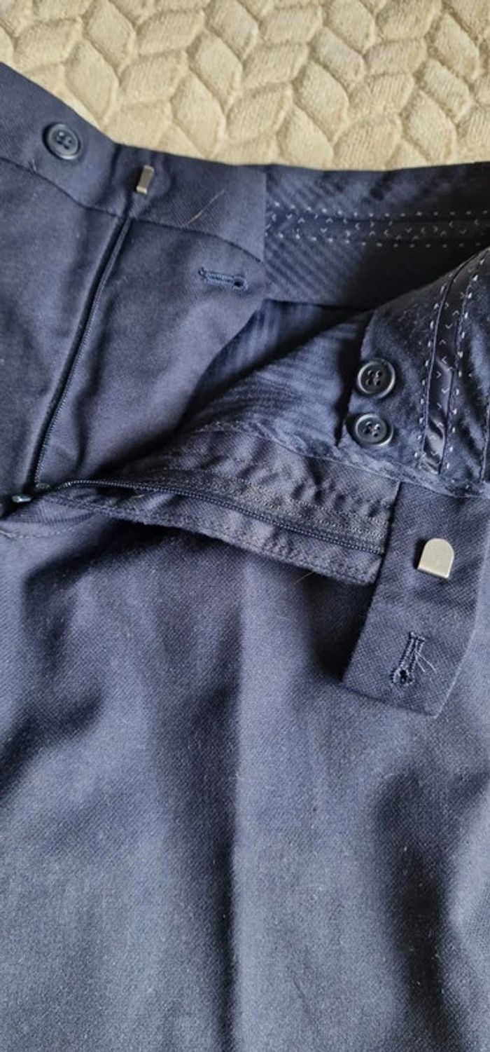 Pantalon costume Devred Extra slim fit bleu marine taille S - photo numéro 7