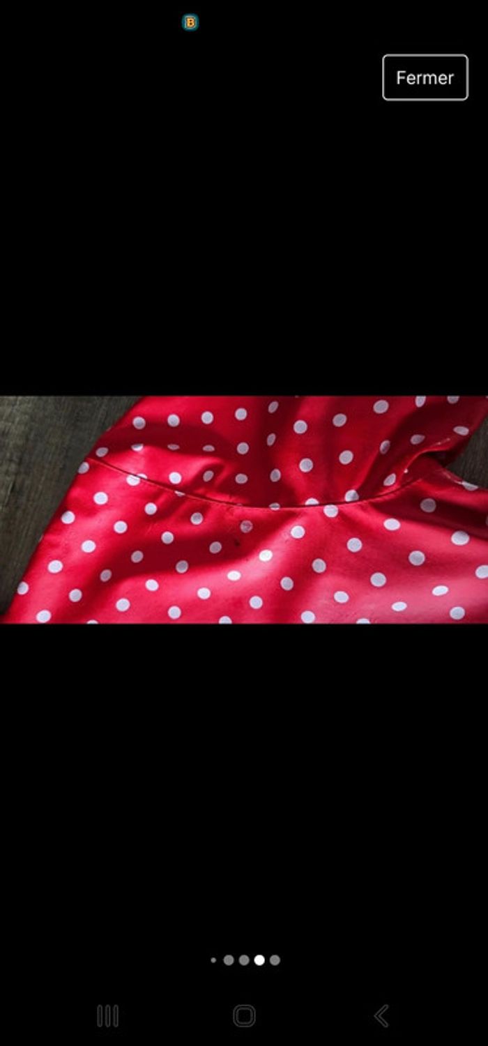 Veste impermeable fille minnie 6 ans - photo numéro 7