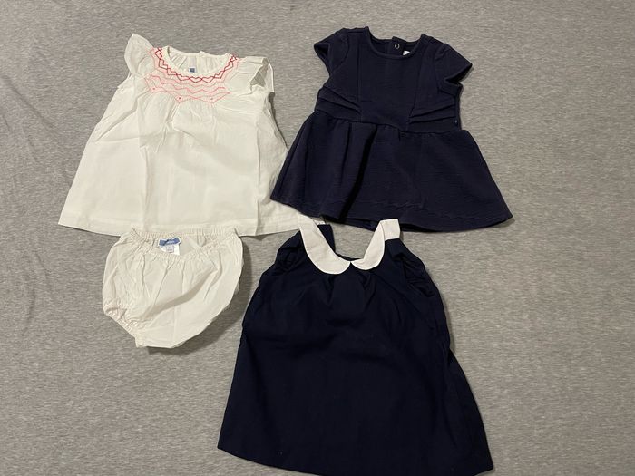 Lot robes marques fille 6 mois