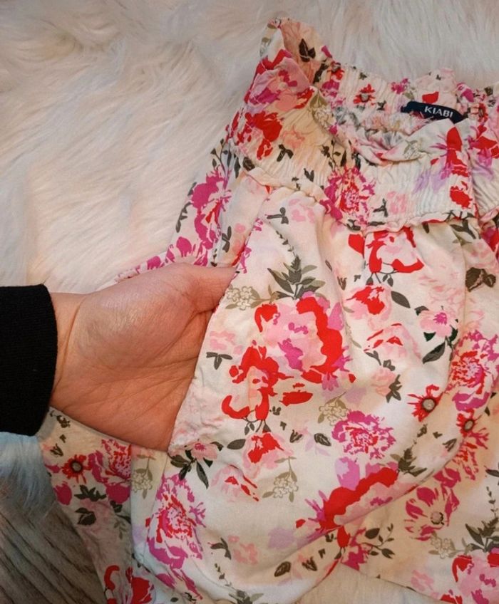 Short d'été fleurie femme - photo numéro 4