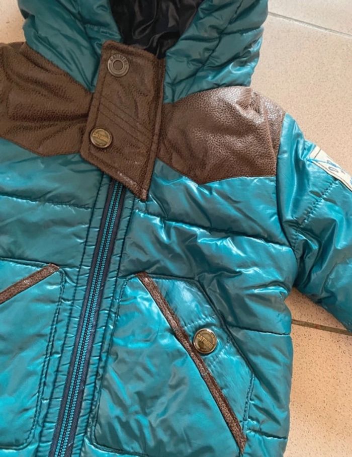 Manteau blouson Catimini taille 12 mois en très bon état - photo numéro 2