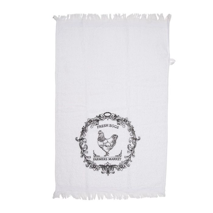 Essuie mains motif et coq 40×66 cm - photo numéro 4