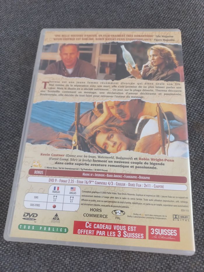 Un dvd une bouteille a la mer - photo numéro 2