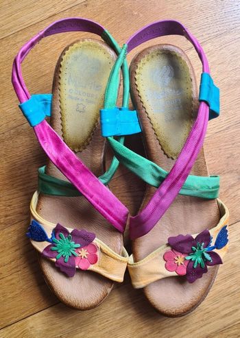 Sandales talons compensés T38