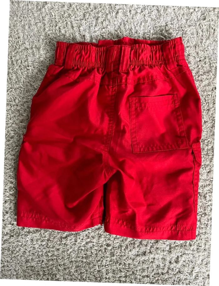 Short rouge garçon taille 2 ans marque épop boys - photo numéro 3