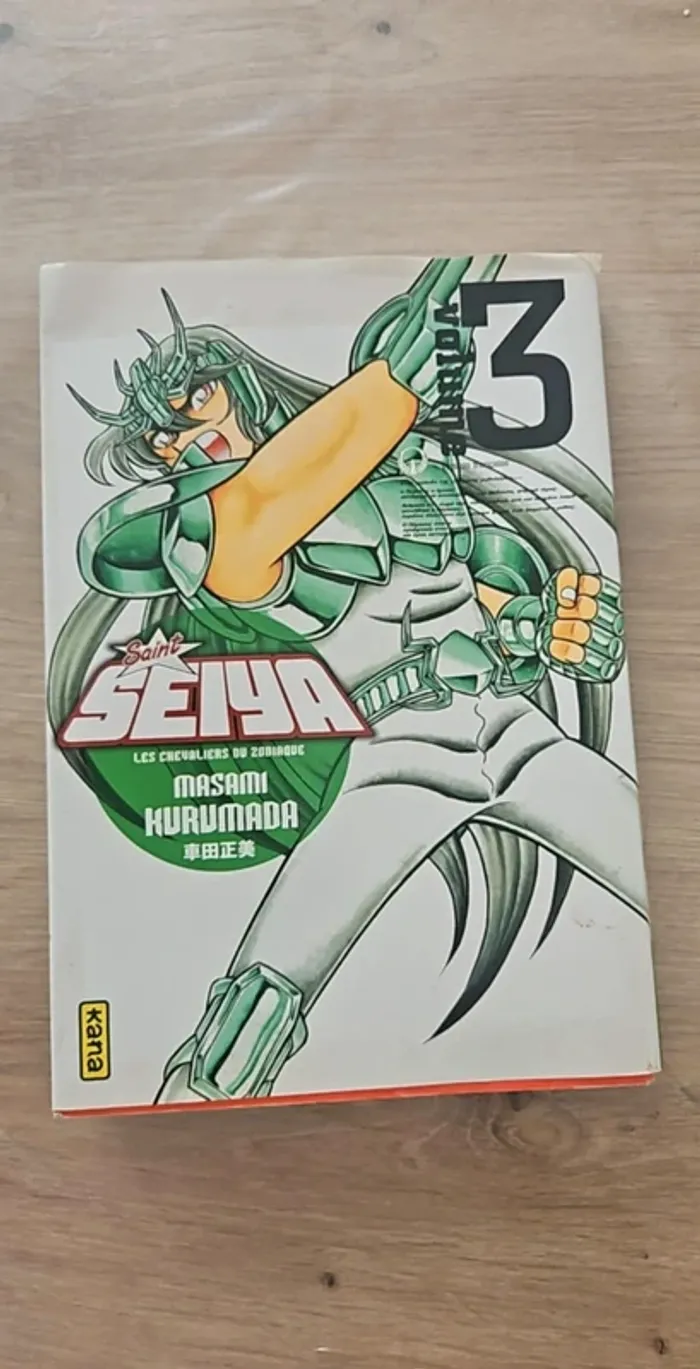 Livre saint seiya édition deluxe tome 3