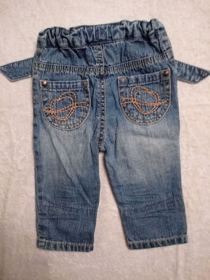 Jean bleu 3 mois La Redoute (réf perso C18) (familleac72) - photo numéro 2