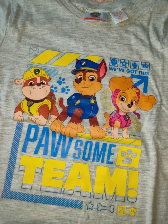 Tee-shirt Pat patrouille 5 -6 ans - photo numéro 2