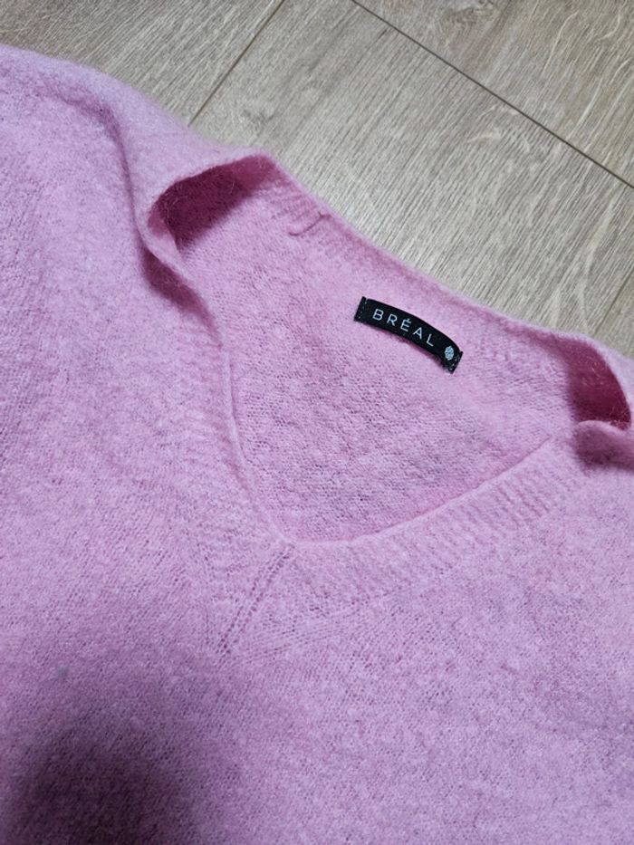 Breal Pull Rose Pull Femme Paillettes Pull Breal Rose Taille XS