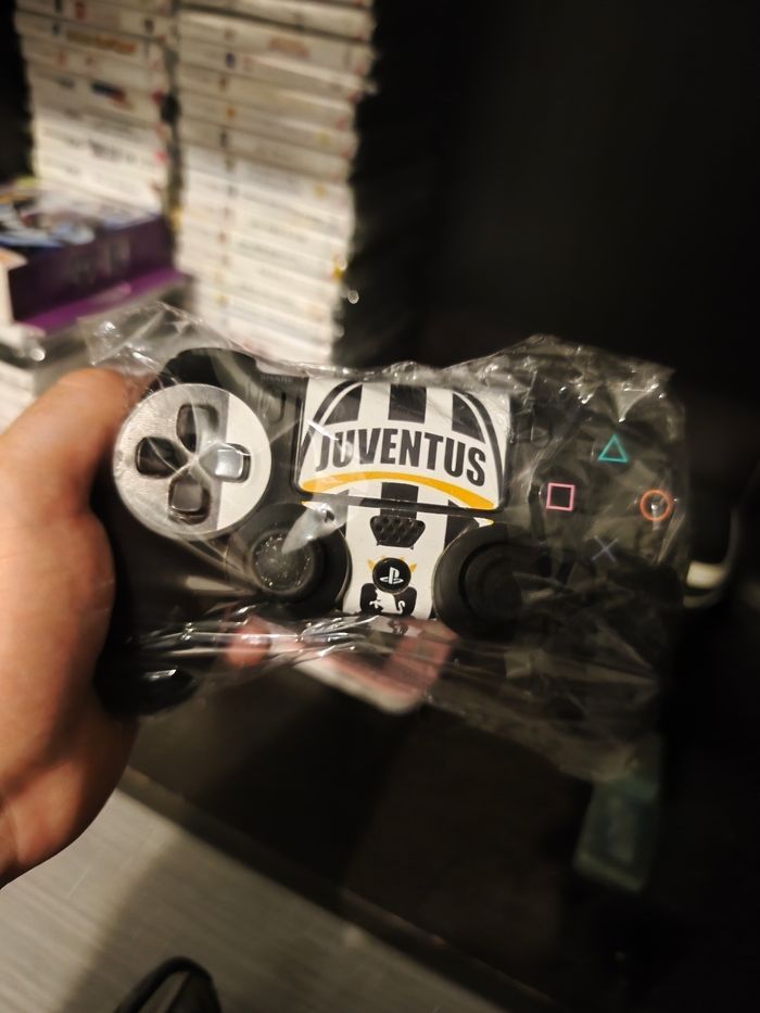 Manette Officiel PlayStation 4 Noir Juventus