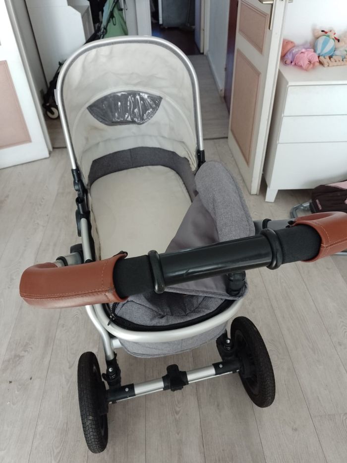 Poussette 3 en 1 Kinderkraft MOOV – Gris – Nacelle, Poussette & Siège Auto - photo numéro 4