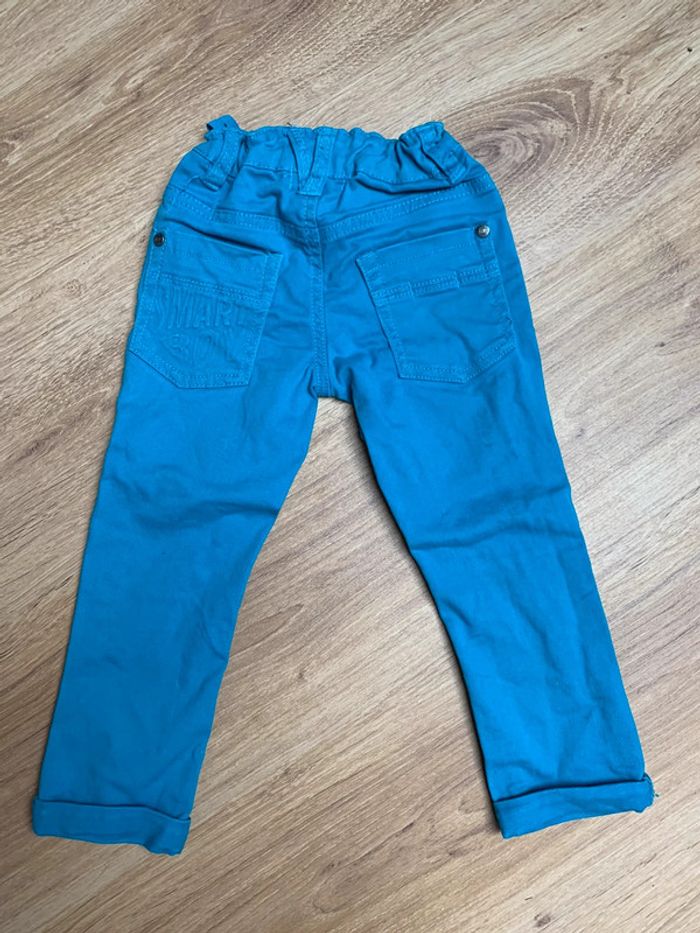 Pantalon turquoise 3 ans - photo numéro 2