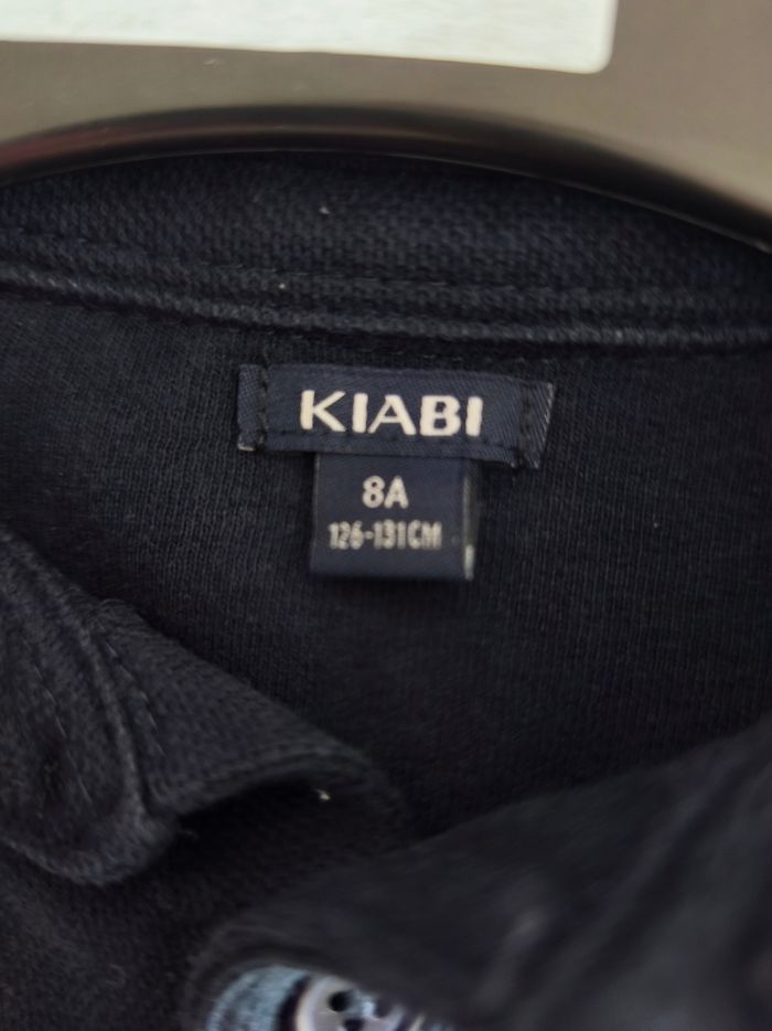 Sweat polo bleu marine - photo numéro 3