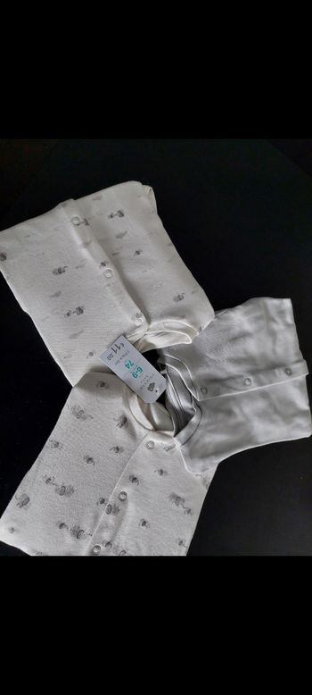 Lot de grenouillères mixte 6/9 mois 
