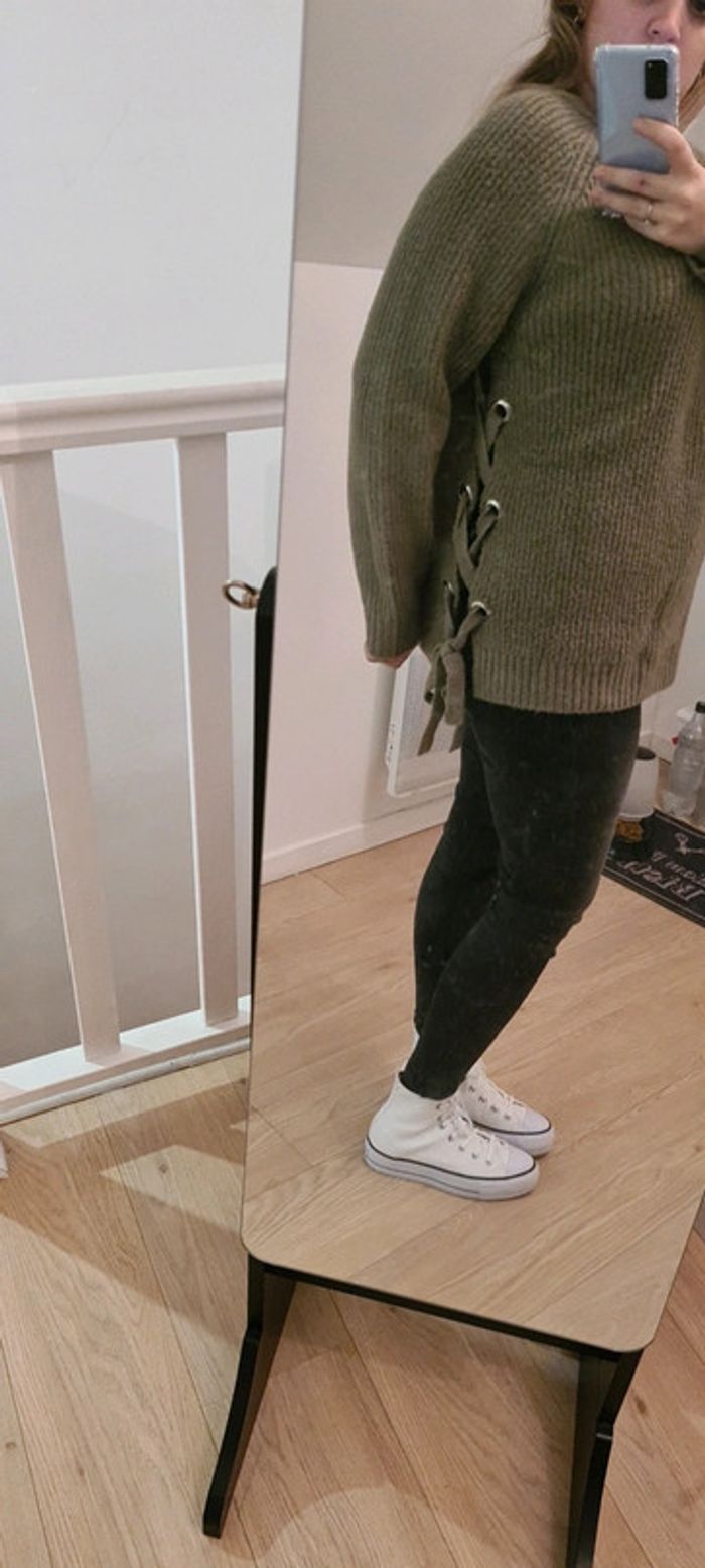 Pull kaki - photo numéro 3