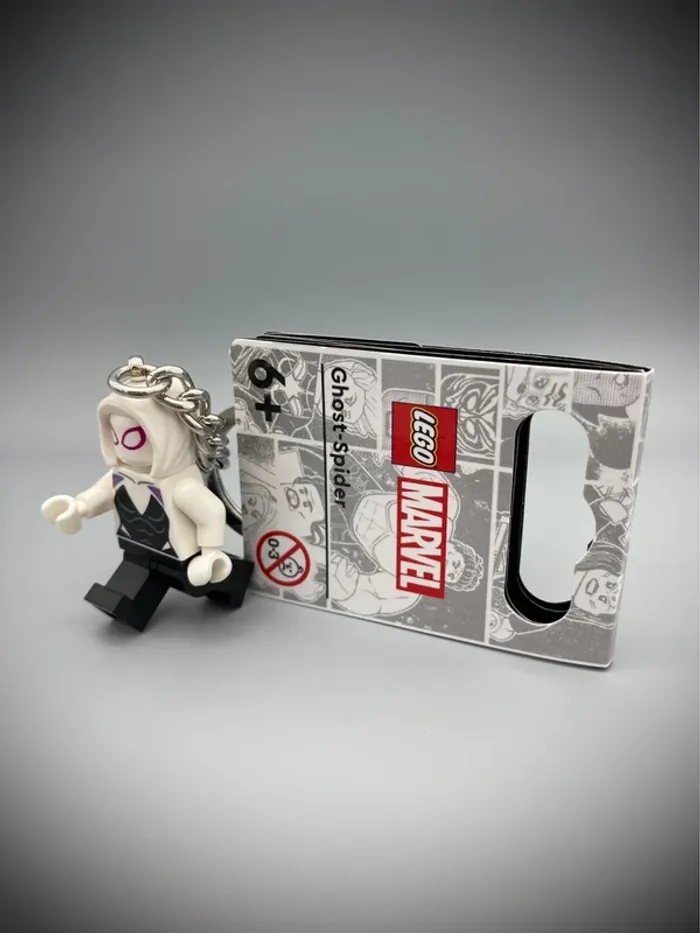 Porte-clés LEGO Marvel - Ghost-Spider (Réf. 854292) - Neuf - photo numéro 4