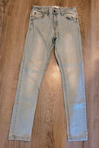 Jeans bleu clair La Halle 14 ans