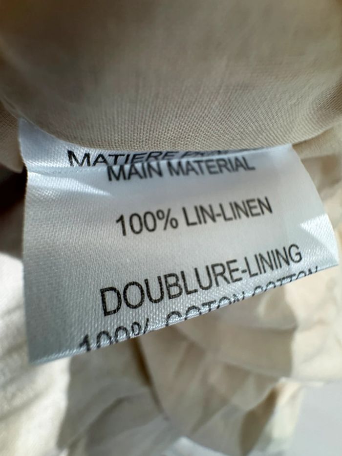 Robe Burton of London, taille 40 100 % lin - photo numéro 10