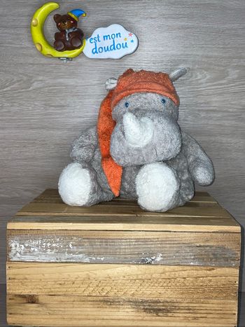 AJE57 doudou rhinocéros 🦏 ajena