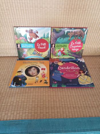 Lot de 4 livres CD