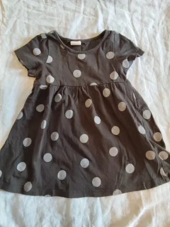 Robe à pois 80 cm