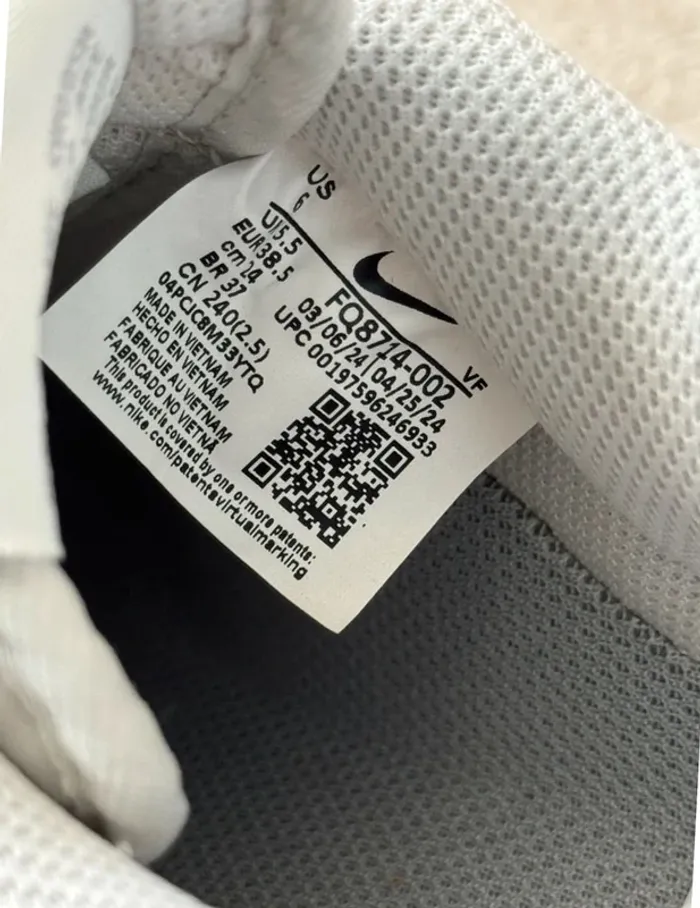 Nike Air Force 1 - Smoke Grey - photo numéro 5