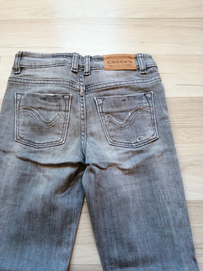 Jean slim ceinture réglable - photo numéro 4