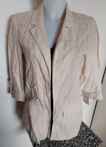 Veste femme en lin majoritaire Kiabi taille XS 34