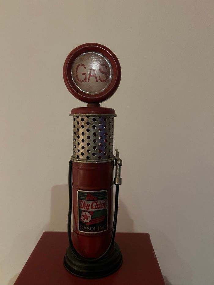 Tirelire pompe à essence Sky Chief