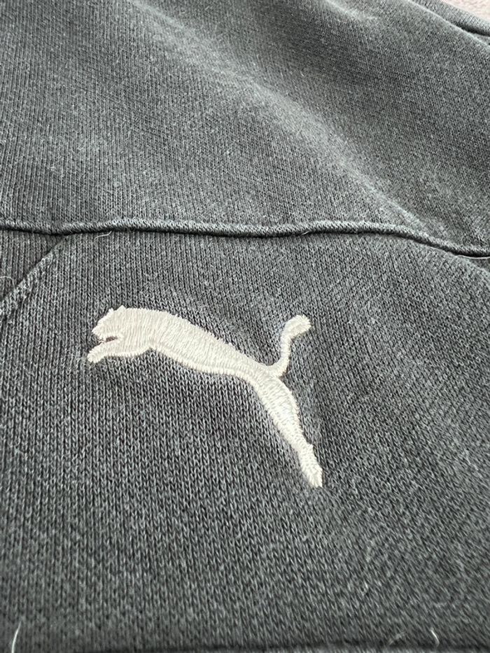 Veste Puma Noire Coton Logo Brodé Taille XXL - photo numéro 7