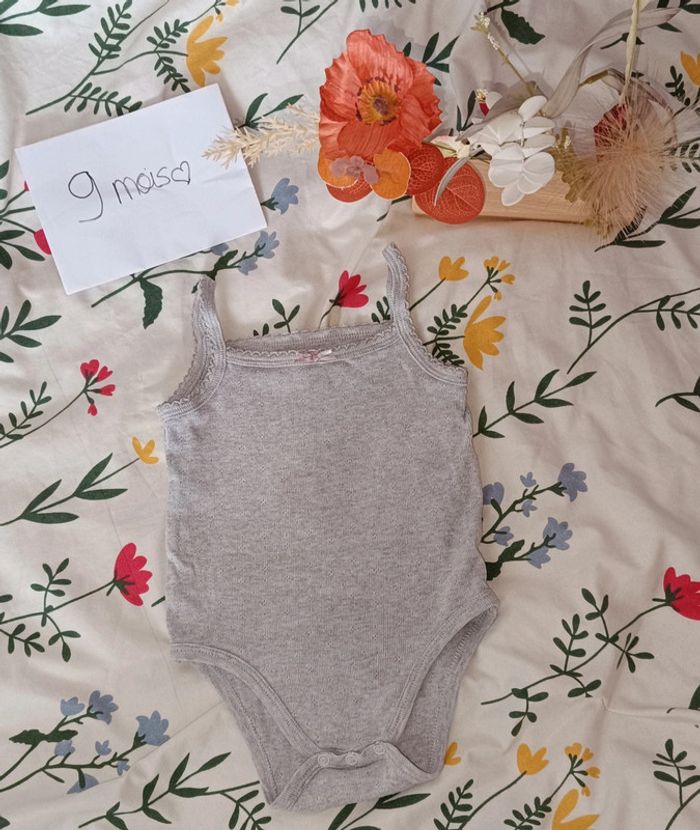 Bodies bébé 9 mois 🌸