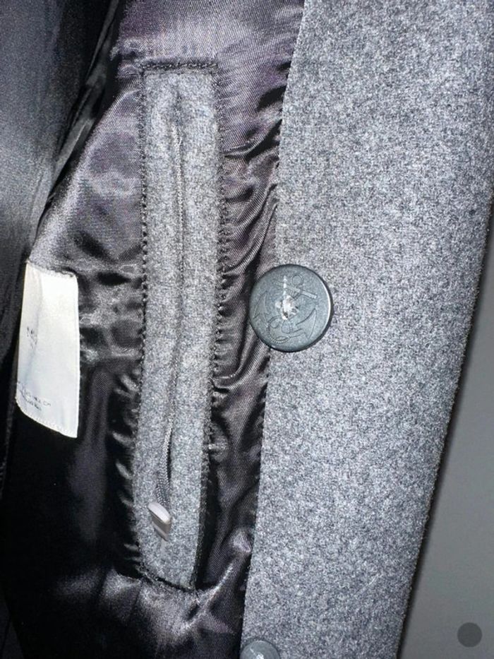 Manteau Cabans gris Mango Man pour homme taille S - neuf avec étiquette - photo numéro 3