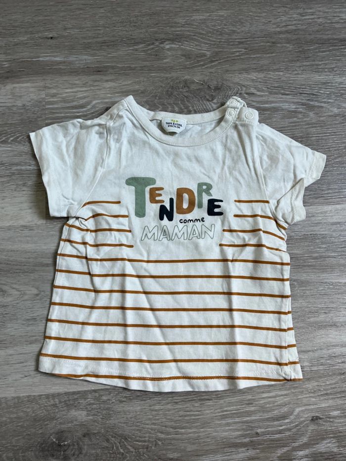 Tee-shirts MC 12 mois