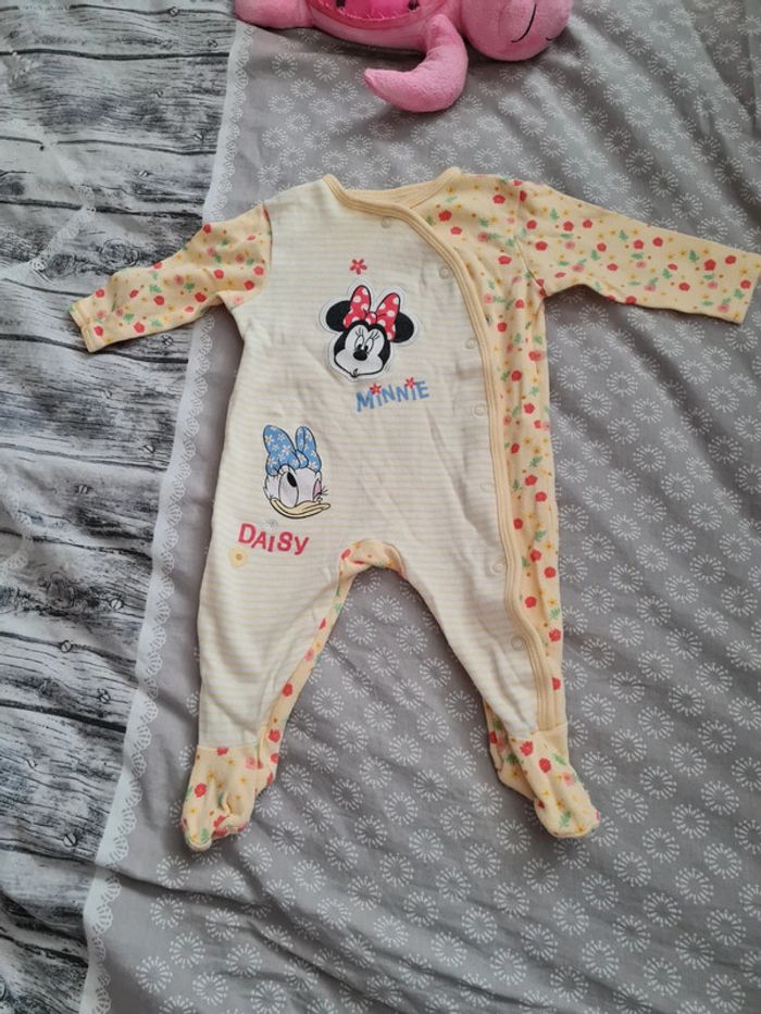 Pyjama fin minnie daisy disney 3/6 mois