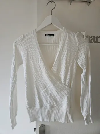 Pull blanc