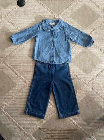 Ensemble en jean fille 