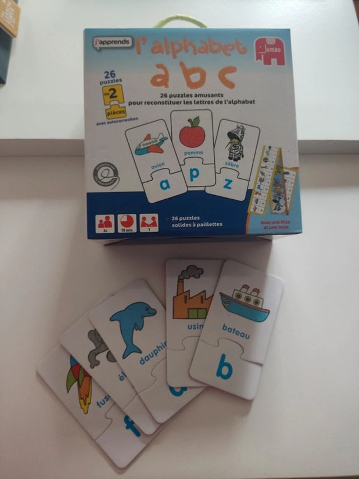 Apprendre l'alphabet puzzle