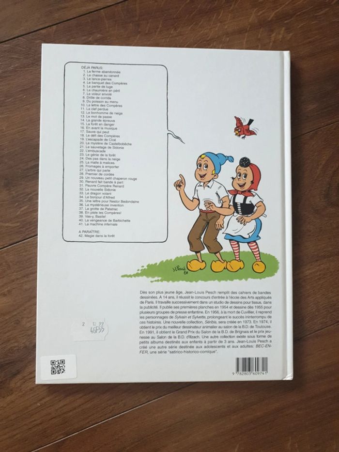 Bande dessinée Sylvain et Sylvette La partie de luge - photo numéro 3